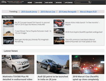 Tablet Screenshot of indianautosblog.com